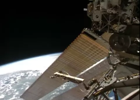 Transmisi�n en directo desde la Estaci�n Espacial muestra nuestro planeta.