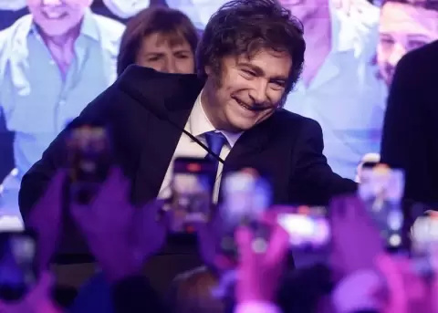 Javier Milei, presidente de Argentina, tras las elecciones legislativas.