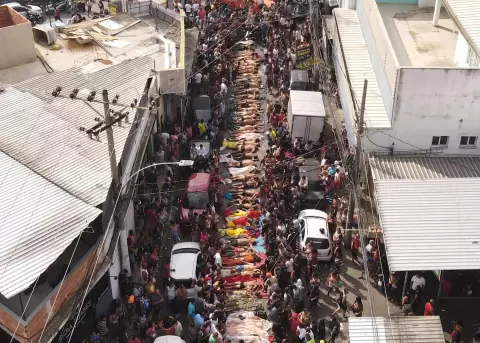 Letal operativo policial en Brasil deja m�s de 100 fallecidos