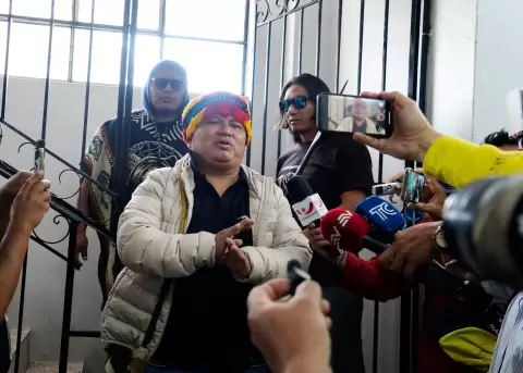 Conaie llama a una "minga nacional" por el No a la consulta popular