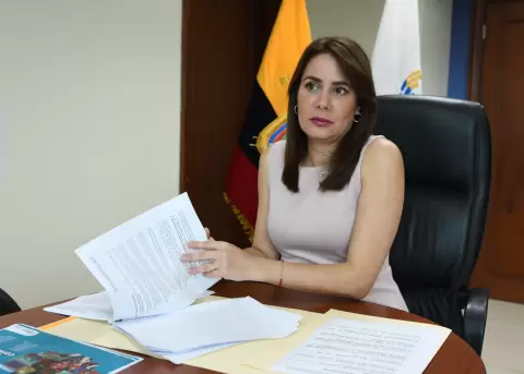 Vianna Maino, exministra de Telecomunicaciones.