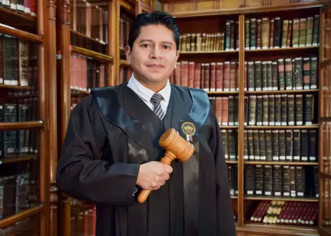 David Jacho, conjuez destituido por el Consejo de la Judicatura.
