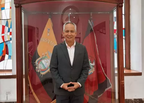 Galo Meza, alcalde de Balzar.