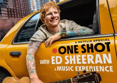 Un recorrido musical en una sola toma por Nueva York con Ed Sheeran.