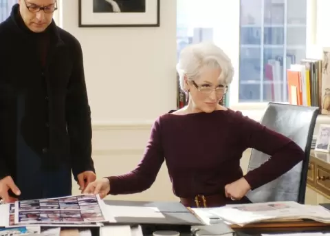 El tri�ngulo de moda se re�ne: Streep, Hathaway y un nuevo desaf�o.