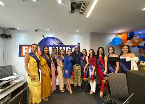Candidatas a Reina de San Francisco de Quito.