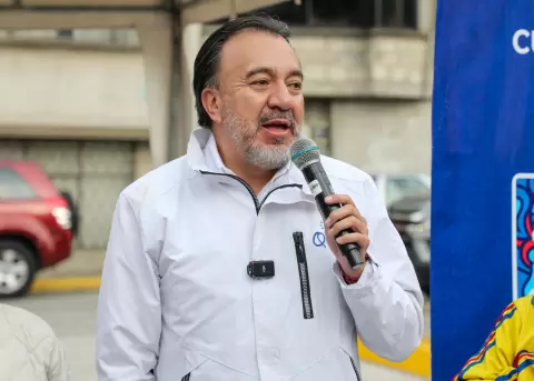 Pabel Mu�oz, alcalde de Quito.