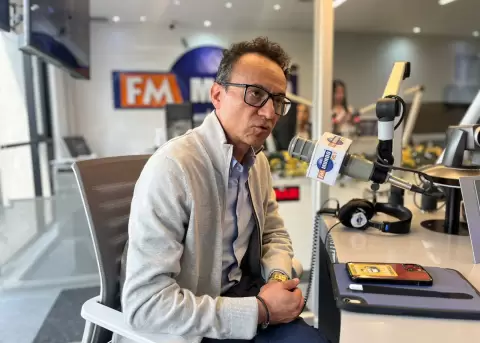 Christian Zurita, periodista y excandidato presidencial.