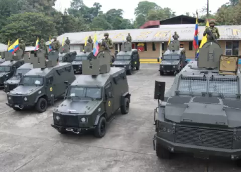 Treinta veh�culos t�cticos llegan a Los R�os para reforzar la seguridad