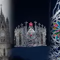La nueva corona de la Reina de Quito rinde homenaje a la Bas�lica del Voto Nacional