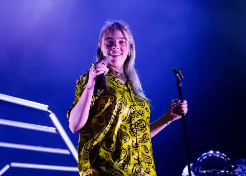Billie Eilish  critic� al ICE en los Grammys 2026.