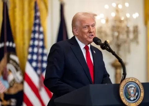 Donald Trump, presidente de Estados Unidos.