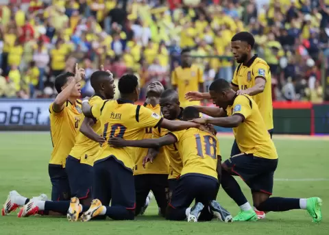 La selecci�n ecuatoriana de f�tbol.