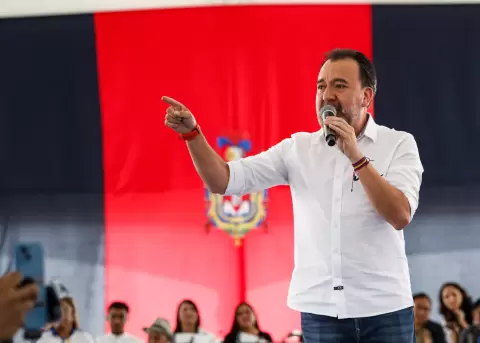 Pabel Mu�oz, alcalde de Quito.