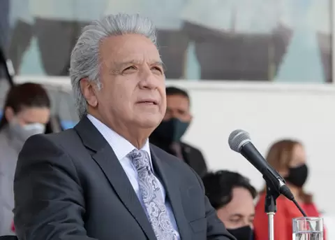 Len�n Moreno, expresidente de la Rep�blica.