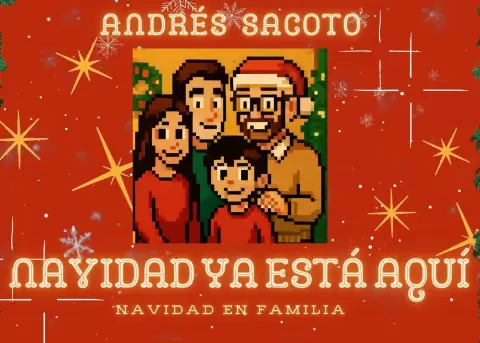 Andr�s Sacoto estrena su nuevo sencillo como parte de su album "Navidad en Familia".