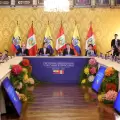Ecuador y Per� culminan el Gabinete Binacional celebrado en el Palacio de Carondelet