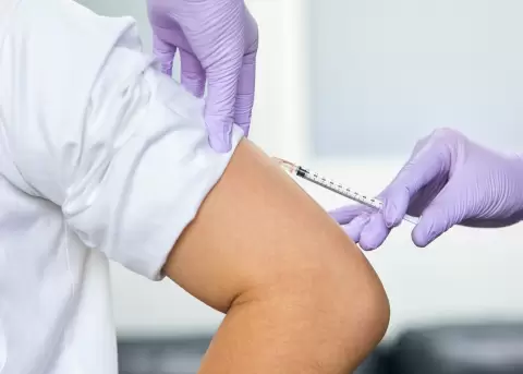 Imagen referencial de un proceso de vacunaci�n.