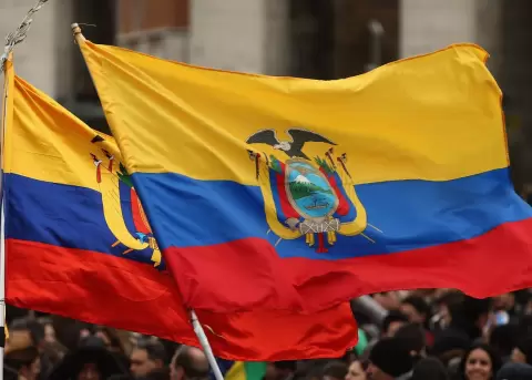 Banderas de Ecuador.