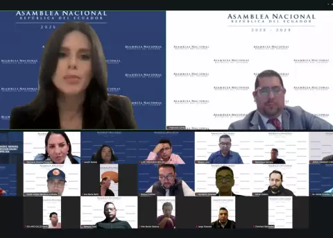 Sesi�n de la Comisi�n de Transparencia de la Asamblea Nacional.