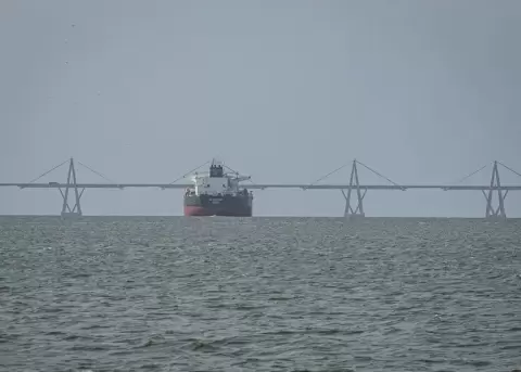 Fotograf�a de archivo de un buque petrolero en el Lago de Maracaibo este s�bado, en Maracaibo (Venezuela).