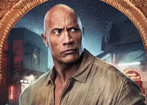 Homenaje sutil de Dwayne Johnson a Robin Williams con dados originales.