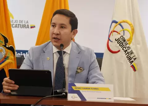 Henry Gaibor, exdirector provincial de la Judicatura en Pichincha.