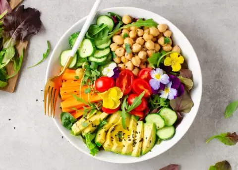 Un men� vegano puede ser muy variado y delicioso.