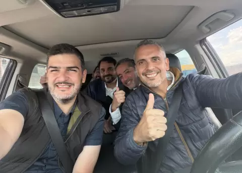 Fotograf�a publicada por el alcalde de Guayaquil, Aquiles Alvarez, previo a la audiencia de juicio del caso Triple A, el 24 de diciembre de 2025.