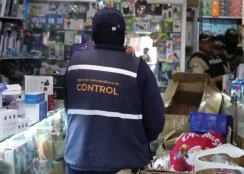Operativo de control en el Centro Hist�rico de Quito.