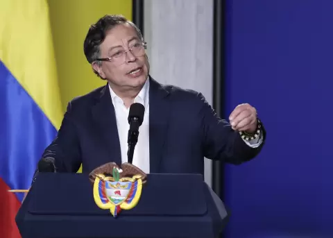 El presidente de Colombia, Gustavo Petro, en una foto de archivo.