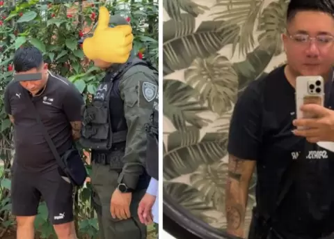 Detenci�n alias 'Gato Celi', en Colombia.