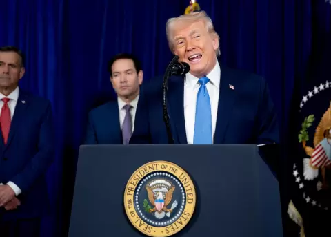 Donald Trump, presidente de Estados Unidos.