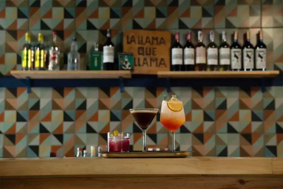 Innovaci�n hasta en sus cocteles.