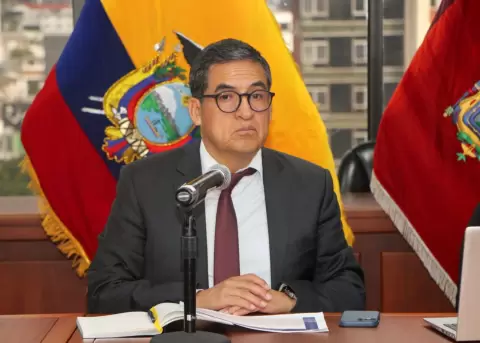 Jos� Suing, presidente (e) de la Corte Nacional de Justicia.