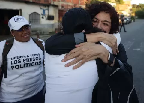 Liberaci�n de presos pol�ticos por parte del r�gimen venezolano.