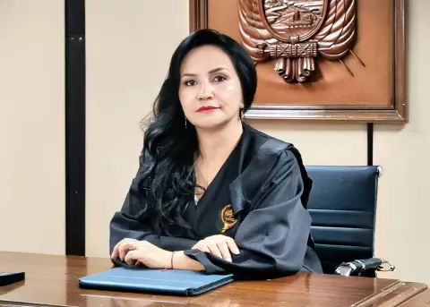 Enma Tapia, jueza de la Corte Nacional de Justicia.