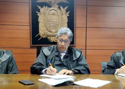 Marco Rodr�guez, presidente (e) de la Corte Nacional de Justicia.