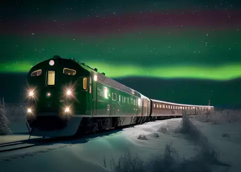 Noruega tendr� un tren panor�mico nocturno para poder ver las auroras boreales.