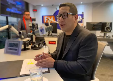 Andr�s Campa�a, concejal de Quito.