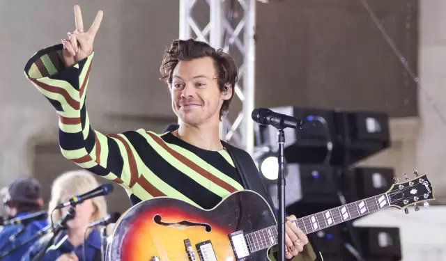 Harry Styles inicia la gira de su disco: Kiss All The Time. Disco, Occasionally.