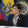 Canciller Gabriela Sommerfeld defiende la 'tasa de seguridad' y descarta la posibilidad de un "di�logo cercano" con Colombia