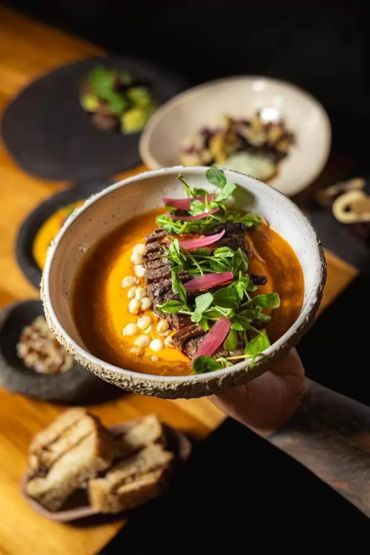 Sabores ecuatorianos llevados a la alta cocina.