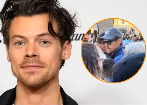 Harry Styles en el Vaticano.