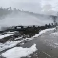 Incendio en área externa de la Refinería de Esmeraldas fue controlado
