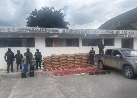 Incautan m�s de 1.000 tacos de dinamita en la frontera de Carchi