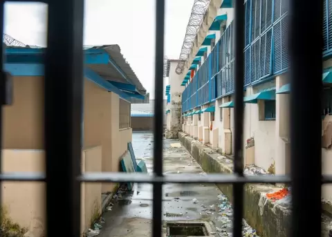 Fotograf�a de archivo del interior de la Penitenciar�a del Litoral en Guayaquil.