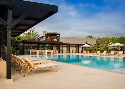 Uno de los hoteles nominados en Gal�pagos.