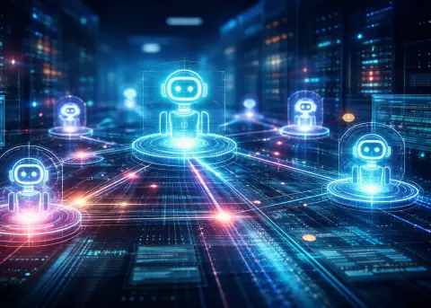 Red social exclusiva de bots IA genera debates, riesgos y controversias.