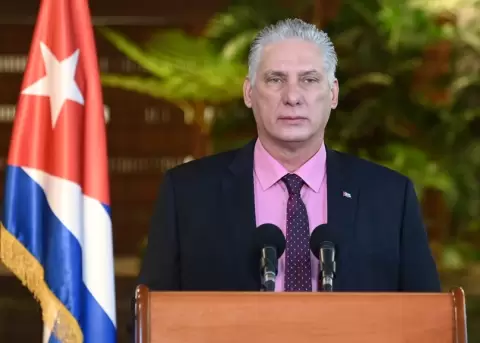 Miguel D�az-Canel, presidente de Cuba.